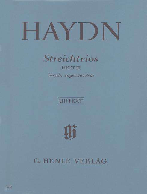 Cover for J Haydn · Streichtrios.03,2Viol. / Vc.HN628 (Book)