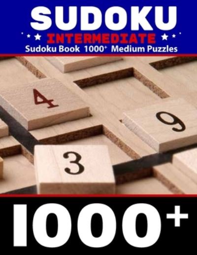 Cover for Sudoku 3d-Tec · Sudoku Intermediate, Sudoku Book 1000+ Medium Puzzles (Taschenbuch) (2020)
