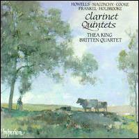 Cover for King Thea / Britten Quartet · English Clarinet Quintes (CD) (1991)
