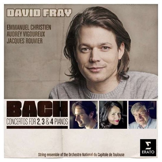 Bach Concertos for 2, 3 & 4 Pianos - David Fray - Musik - ERATO - 0190295632281 - 15 november 2018
