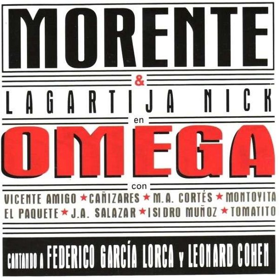 Cover for Enrique Morente · Omega (CD) (2016)