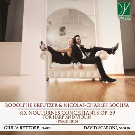 Cover for Giulia Rettore · Six Nocturnes Concertants Op.59 for Harp (CD) (2020)