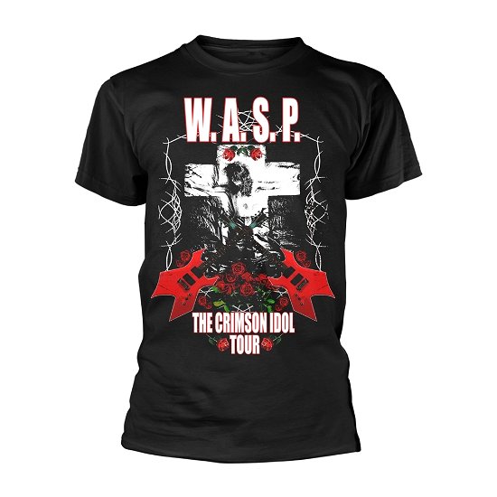 Cover for W.a.s.p. · Crimson Idol Tour (T-shirt) [size S] [Black edition] (2020)