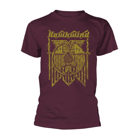 Cover for Hawkwind · Doremi (Maroon) (T-shirt) [size S] (2022)