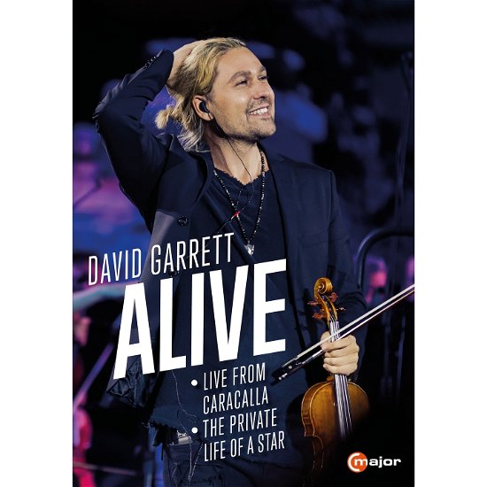 Cover for David Garrett; Bodi Van Der Heijden; Franck Van Der Heijden; Jeff Allen; John Haywood; Rogier Van Wegberg · David Garrett - Alive (DVD) (2023)