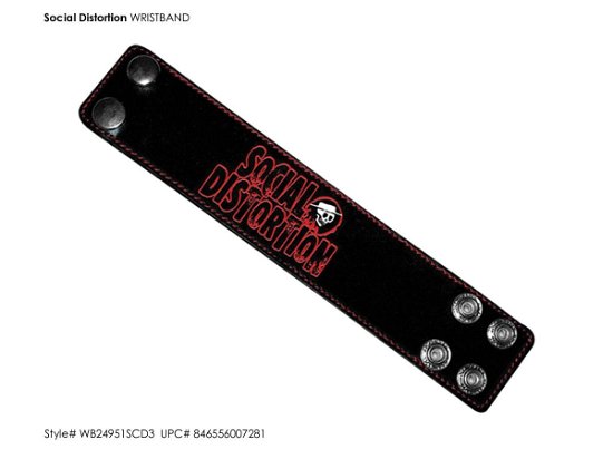 Cover for Social Distortion · Social Distortion - Wristband (Bracciale) (Toys)