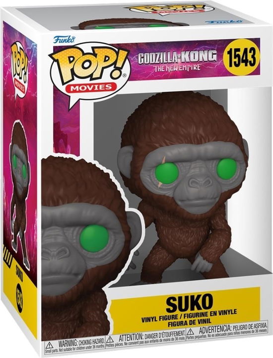 Funko Pop Vinyl Movies Godzilla vs Kong Suko - Pop! Vinyl - Merchandise - Funko - 0889698759281 - March 27, 2024