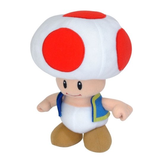 NINTENDO - Plush 20cm Red Toad Mascot - Nintendo - Merchandise - Together + - 3665361032281 - June 30, 2020