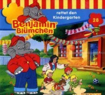 Cover for Benjamin Blümchen · Folge 028:...rettet den Kindergarten (CD) (2009)