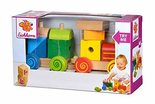 Eichhorn Houten Trein 11dlg. - Eichhorn - Merchandise - Simba Toys - 4003046004281 - 15. januar 2021