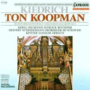 Cover for Ton Koopman · European Organs Kiedrich (CD) (2001)