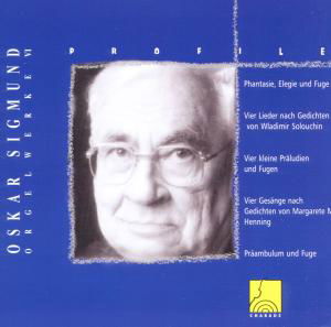 Cover for Heinrich Wimmer · Sigmund: Organ Music Vi (Profile) (CD) (2002)