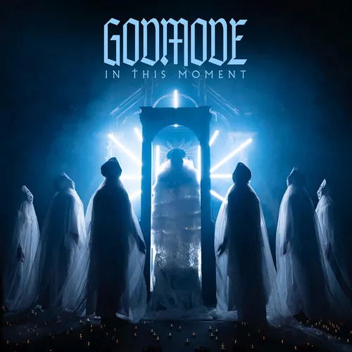 Cover for In This Moment · Godmode (Indie Exclusive Galaxy Blue Vinyl) (LP) [Coloured edition] (2023)