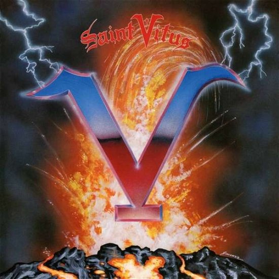 Cover for Saint Vitus · V (Fire Splatter Vinyl) (LP) (2022)
