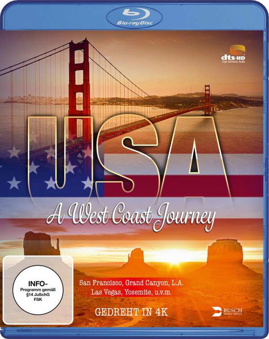 USA Û a West Coast Journey (Bl - Doug Laurent - Movies - BUSCH MEDIA GROUP - 4260080324281 - October 23, 2015