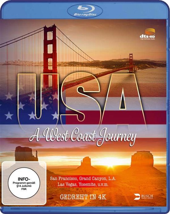 Cover for Doug Laurent · USA û a West Coast Journey (Bl (Blu-ray) (2015)