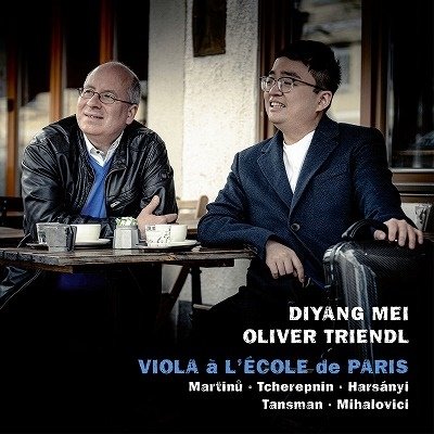Viola a L'ecole De Paris - Mei, Diyang & Oliver Triendl - Música - AVI - 4260085530281 - 8 de julio de 2022