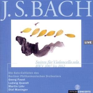 Cover for Johann Sebastian Bach (1685-1750) · Cellosuiten Bwv 1007-1012 (CD) (2010)