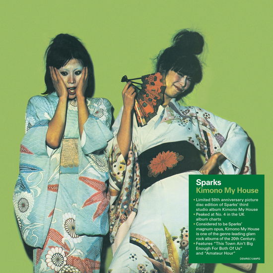 Cover for Sparks · Kimono My House (50th Anniversary Edition) (Picture Disc) (LP) [Picture Disc edition] (2024)