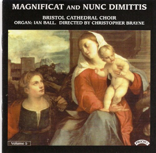 Cover for Bristol Cathedral Choir / Brayne · Magnificat And Nunc Dimittis Vol. 5 (CD) (2018)