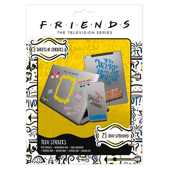 Cover for Friends · Friends - Tech Stickers Pack - How You Doin (Legetøj) (2019)