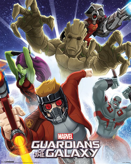 Cover for Guardians Of The Galaxy · Marvel: Pyramid - Guardians Of The Galaxy - Burst (Poster Mini 40x50 Cm) (MERCH)