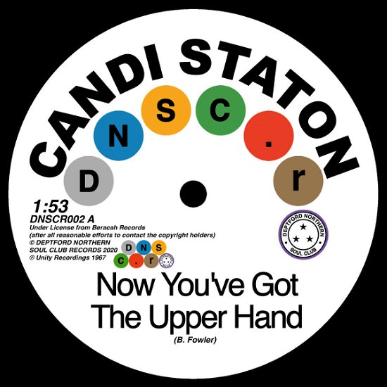 Cover for Staton, Candi &amp; Chappells · Now You've Got The Upper Hand (7&quot;) (2020)