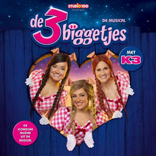 De Musical De 3 Biggetjes - K3 - Musik - STUDIO 100 - 5051083197281 - 17. november 2023