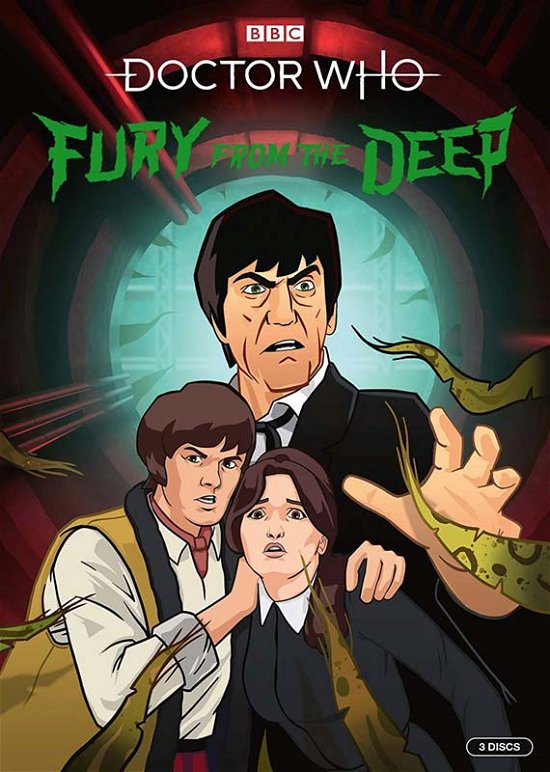 Cover for Doctor Who Fury from the Deep · Doctor Who Animated - Fury From The Deep (DVD) (2020)