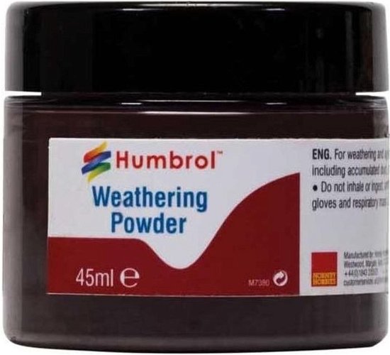 Weathering Powder Black - 45 Ml - Humbrol - Other - Airfix-Humbrol - 5055286677281 - 