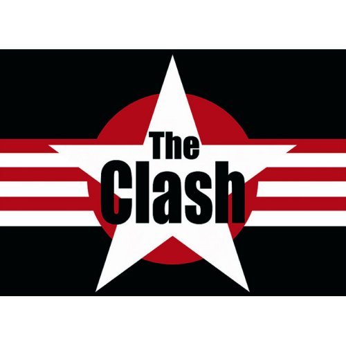Cover for Clash - The · The Clash Postcard: Stars &amp; Stripes (Standard) (Postkarten)