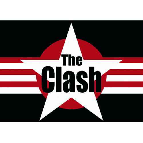 Cover for Clash - The · The Clash Postcard: Stars &amp; Stripes (Standard) (postkort)