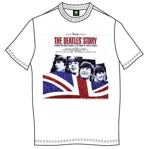 Cover for The Beatles · The Beatles Unisex T-Shirt: The Beatles Story (T-shirt) [size L] [White - Unisex edition]