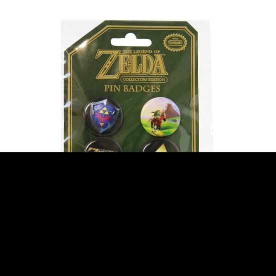 Cover for Paladone · Nintendo: Legend Of Zelda (The) - Zelda Pin Badges (Set 6 Spille) (Legetøj) (2019)