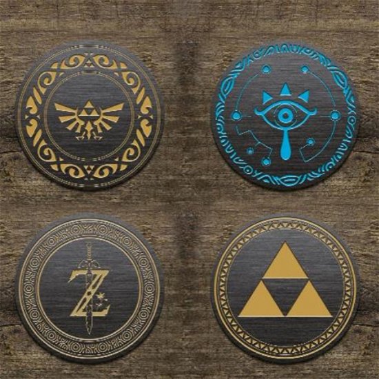 Cover for Zelda · ZELDA - The Legend of Zelda METAL Coasters (Leketøy) (2024)