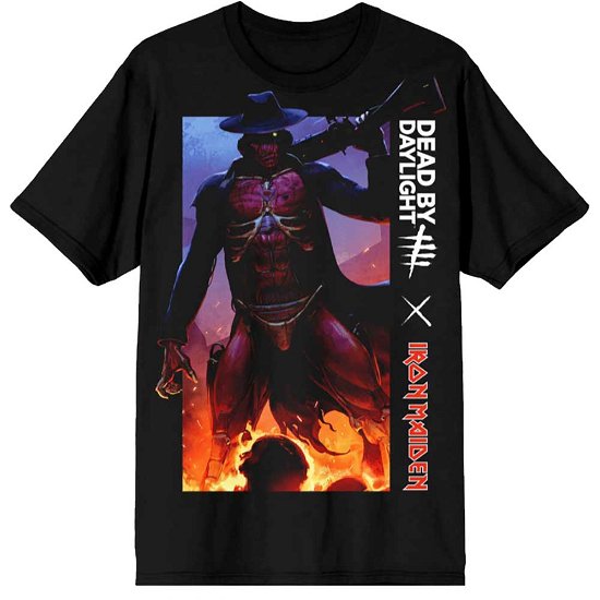 Iron Maiden Unisex T-Shirt: Dead By Daylight Gunslinger - Iron Maiden - Koopwaar -  - 5056737244281 - 
