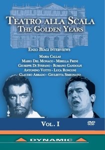 Monaco / Freni / Stefano / Gandolfi / Votto · Teatro Alla Scala the Golden Years 1 (DVD) (2015)