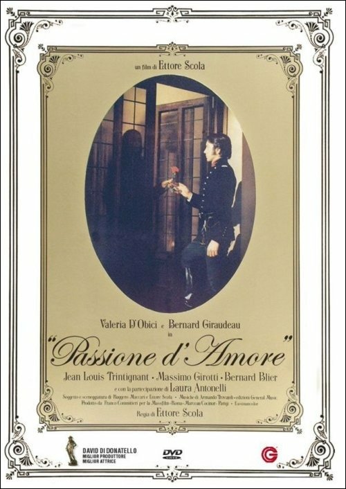Cover for Passione D'amore (DVD) (2016)