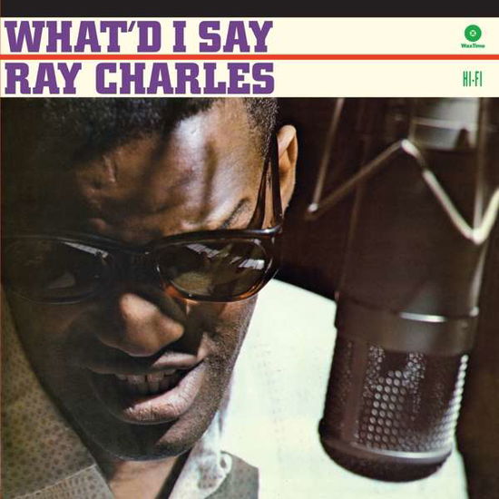 What Id Say (Limited Edition Red Vinyl) - Ray Charles - Música - WAXTIME IN COLOR - 8436559465281 - 20 de dezembro de 2018