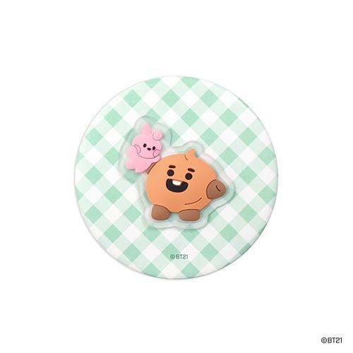 BT21 · Pocket Mirror Little Buddy (MERCH) [Shooky] (2024)