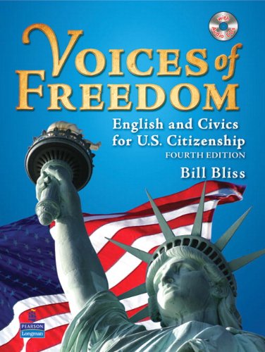 Cover for Bill Bliss · Voices of Freedom: English and Civics for U.S. Citizenship (with Audio CDs) (Book) (2009)