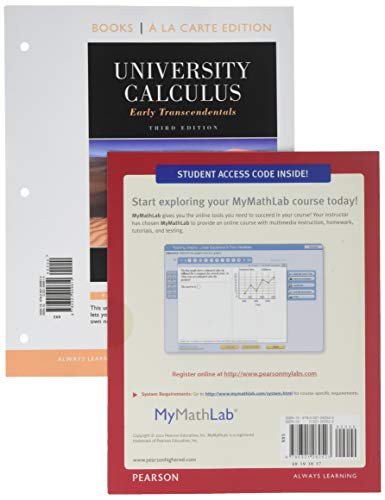 Cover for Margaret Lial · Mathematics with Applications Plus MyLab Math with Pearson eText - 18-Week Access Card Package (Gebundenes Buch) (2019)