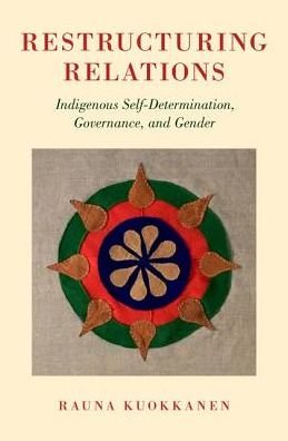 Cover for Kuokkanen, Rauna (Associate Professor of Political Science and International Relations, Associate Professor of Political Science and International Relations, University of Toronto) · Restructuring Relations: Indigenous Self-Determination, Governance, and Gender (Hardcover Book) (2019)