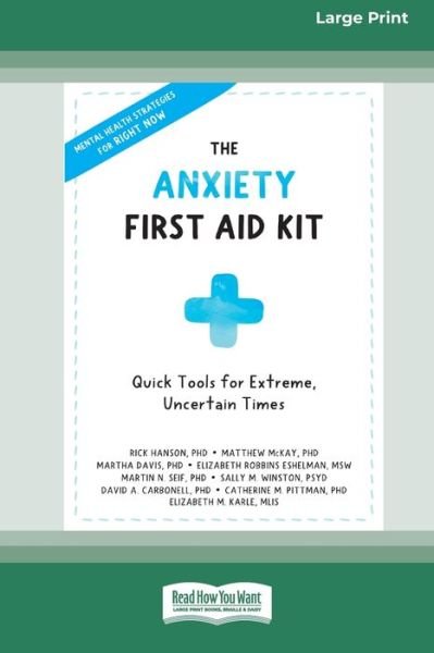 Cover for Various Authors · The Anxiety First Aid Kit (Paperback Bog) (2021)