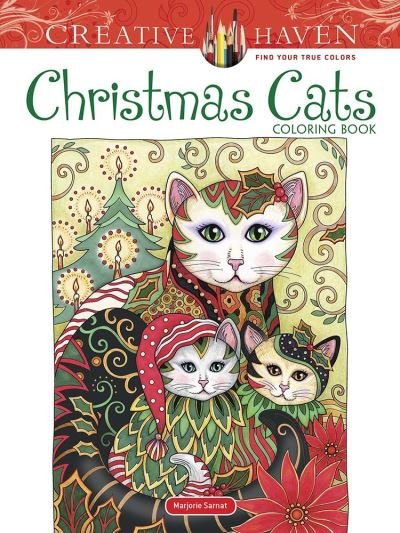 Cover for Marjorie Sarnat · Creative Haven Christmas Cats Coloring Book - Creative Haven (Taschenbuch) (2020)