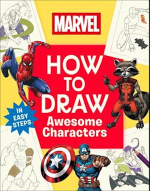 Cover for Dk · Marvel How To Draw Awesome Characters (Bok) (2025)