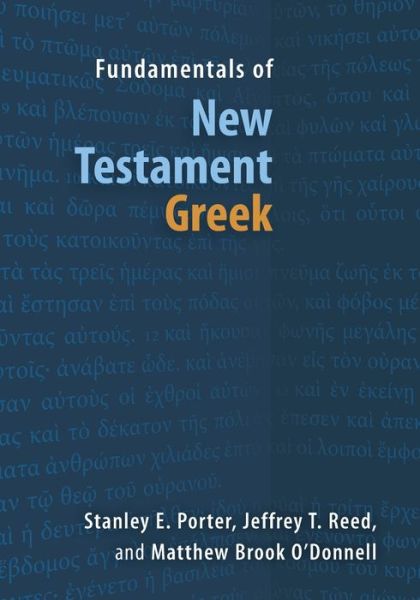 Cover for Stanley E Porter · Fundamentals of New Testament Greek (Paperback Book) (2019)