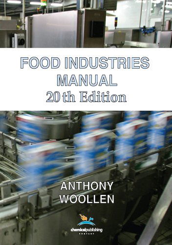 Cover for Anthony Woollen · Food Industries Manual 20th Ed. (Hardcover Book) (1970)