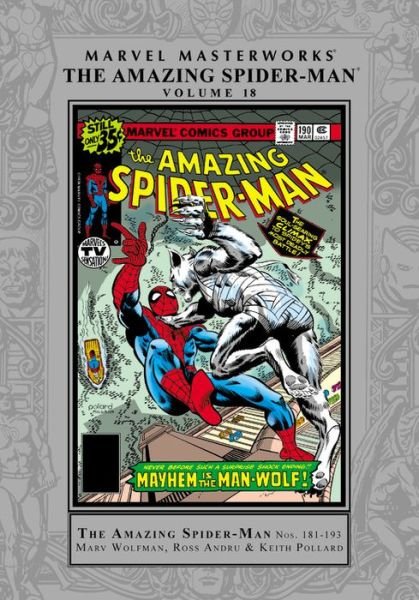 Cover for Bill Mantlo · Marvel Masterworks: The Amazing Spider-man Vol. 18 (Hardcover Book) (2016)