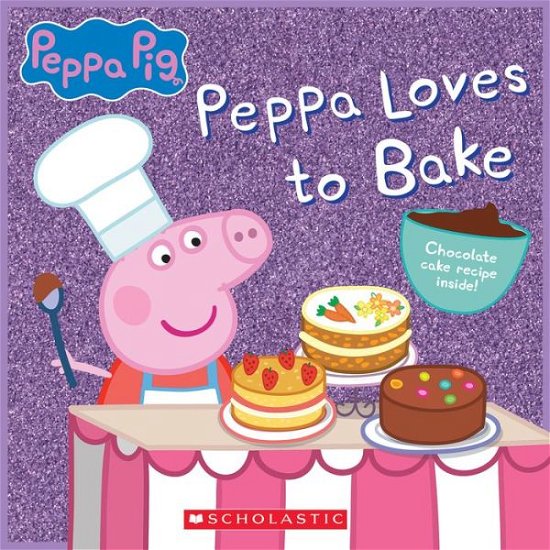 Cover for Scholastic · Peppa Loves to Bake (Peppa Pig) (Paperback Book) (2022)